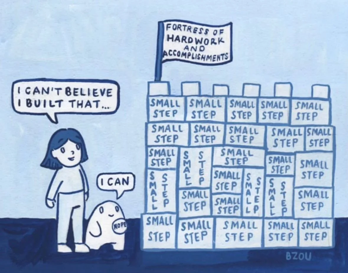 Reflecting with Tiny Hope and feelin’ grateful for the journey. #ThisFeelsNice