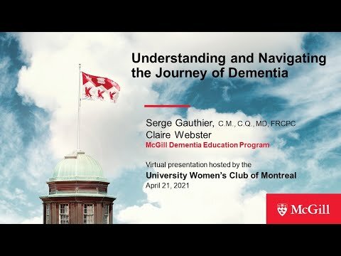 Understanding and Navigating the Journey of Dementia hosted by the UWCM (Copy)