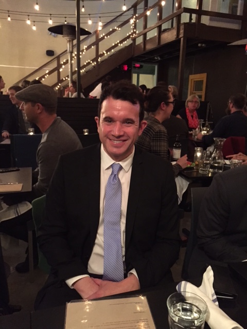 Handsome Trevor throws wonderful dinner parties to introduce interesting people to each other. His latest was held at Mud Hen Tavern. It was really cool!