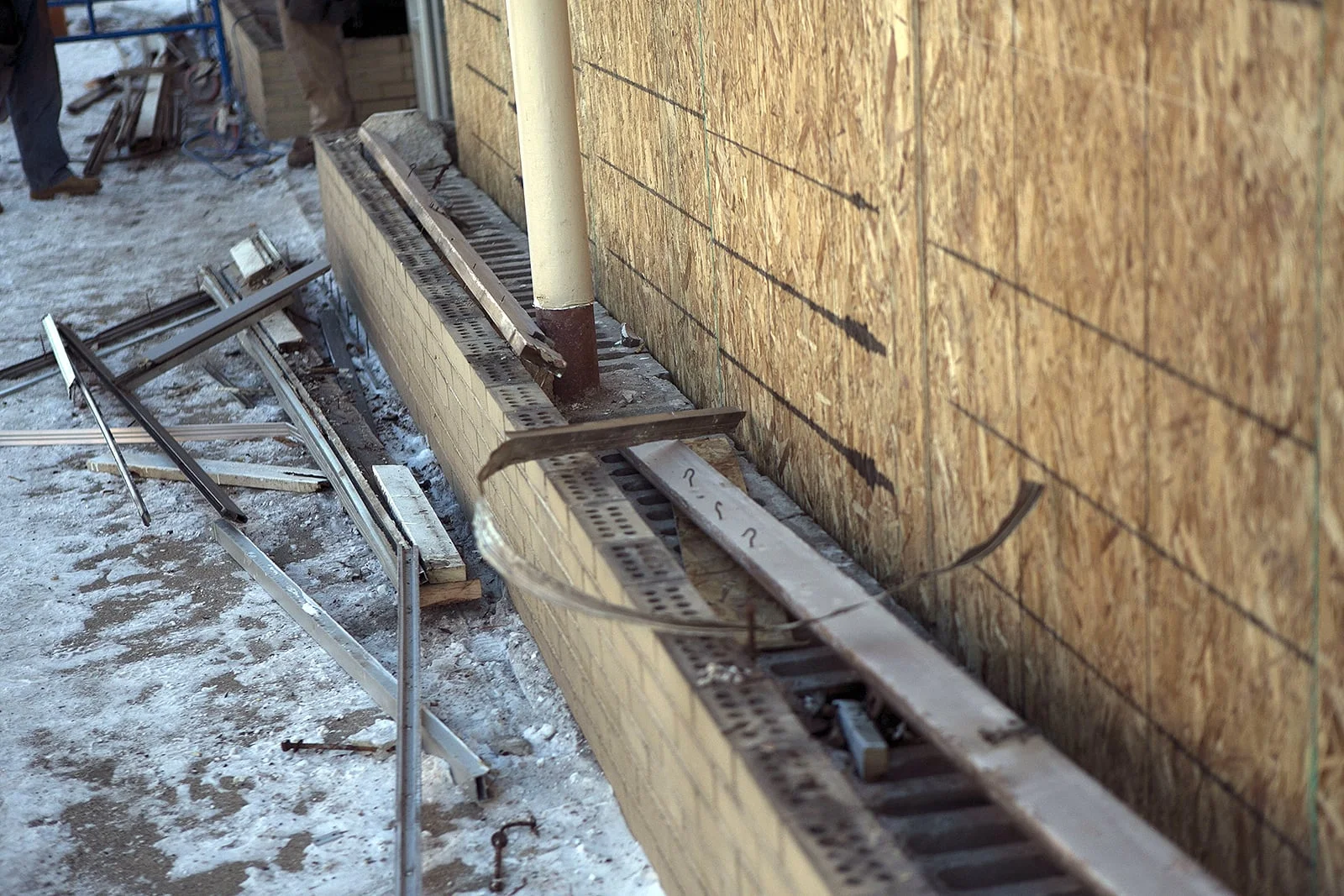 #WilkusRelocation - Sill Wall Detail