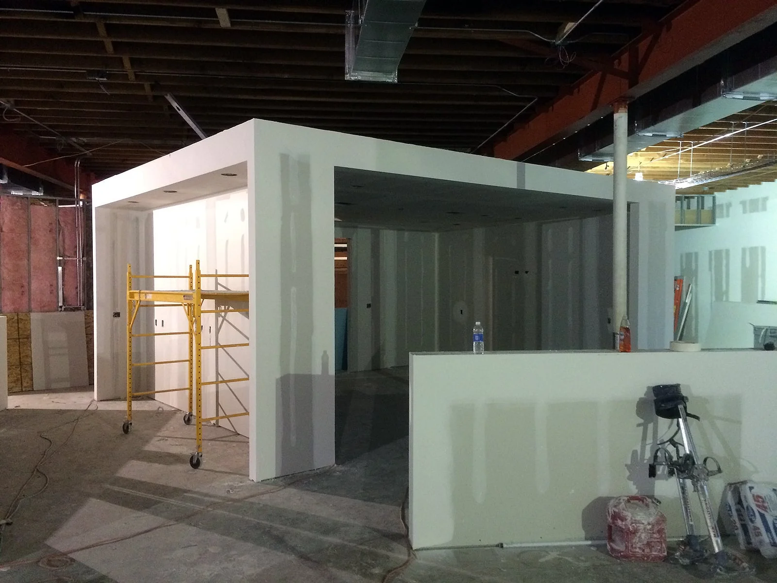 #WilkusRelocation - Gypsum Board and Exterior Windows