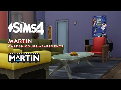 Martin - Garden Court Apartments || Sims 4 Stop Motion Build