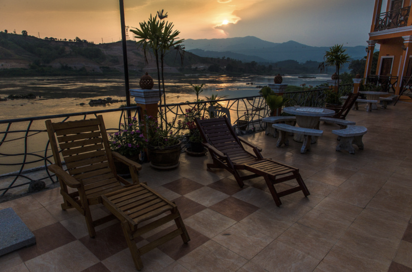 Our accommodation before heading into Thailand.