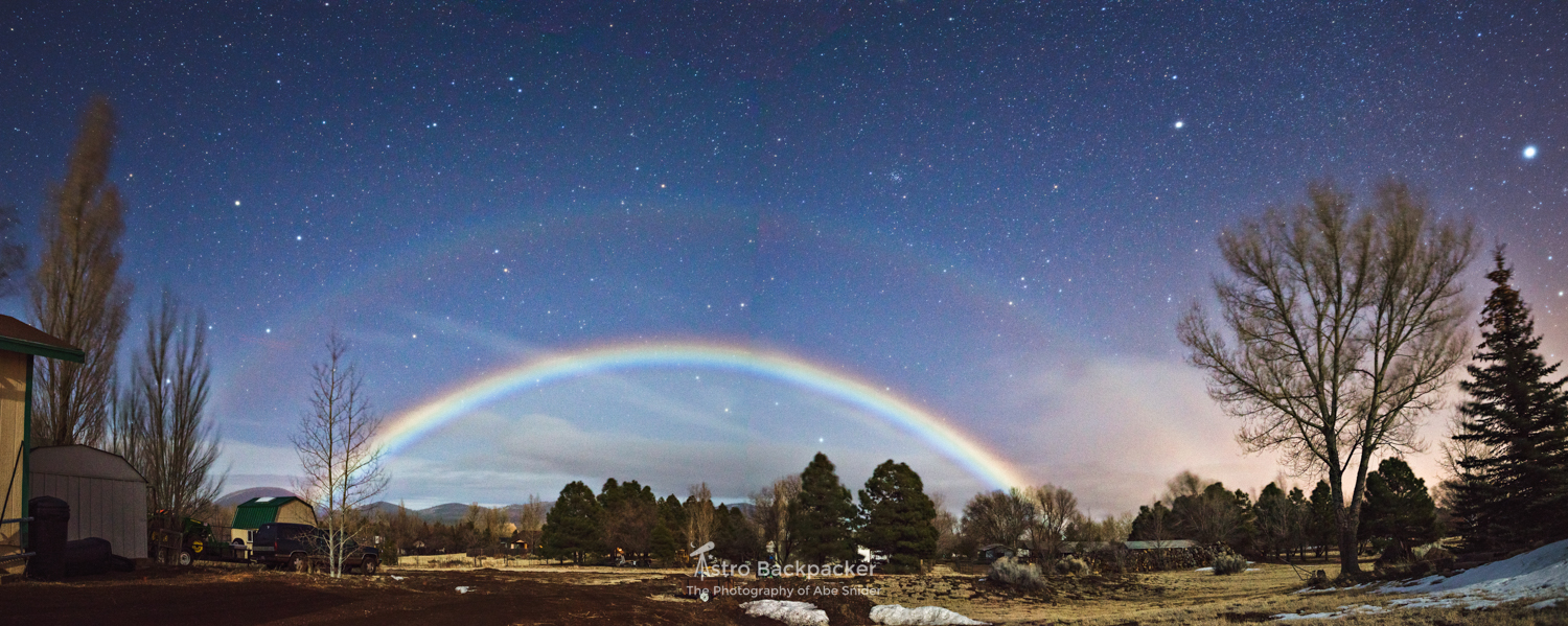 Double Moonbow in Doney Park