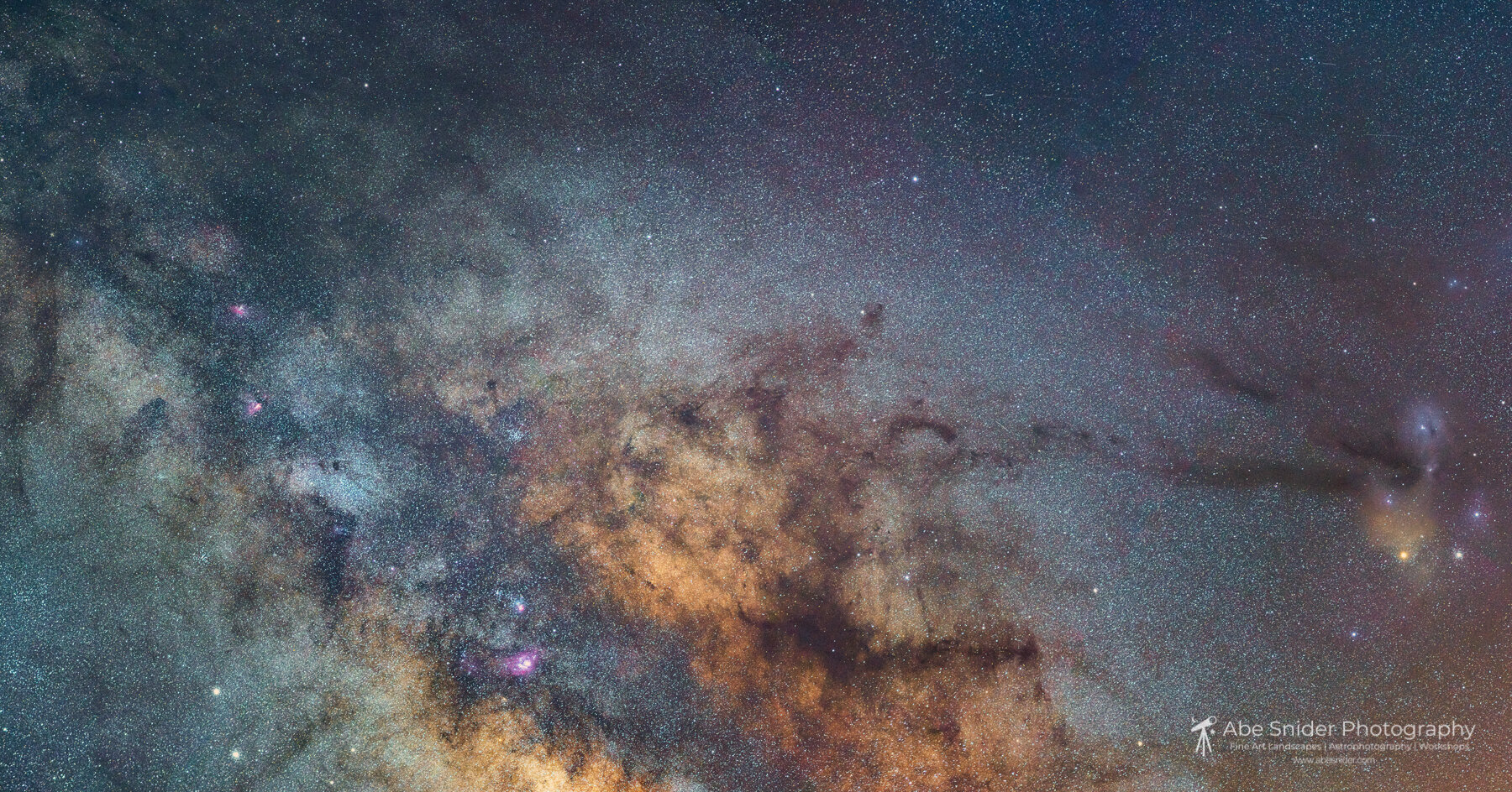 Milky Way Above Hidalgo, Mexico