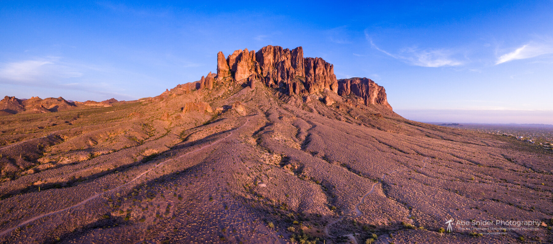 Aerial View Of Lost Dutchman