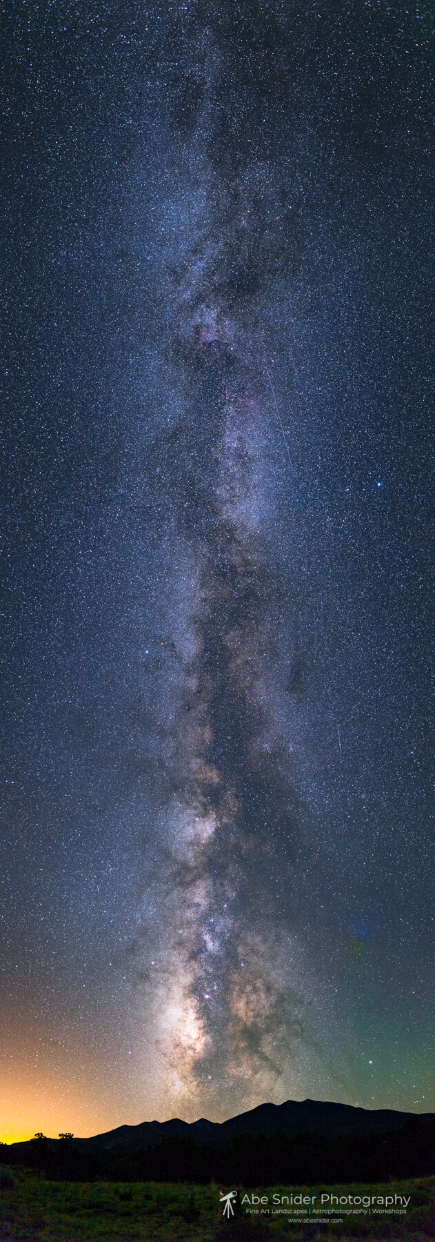 San Fransisco Peaks at Night