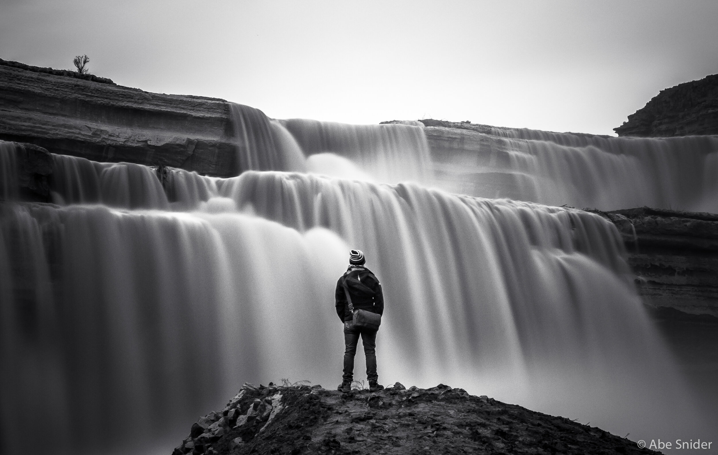 Self Portrait At Grand Falls