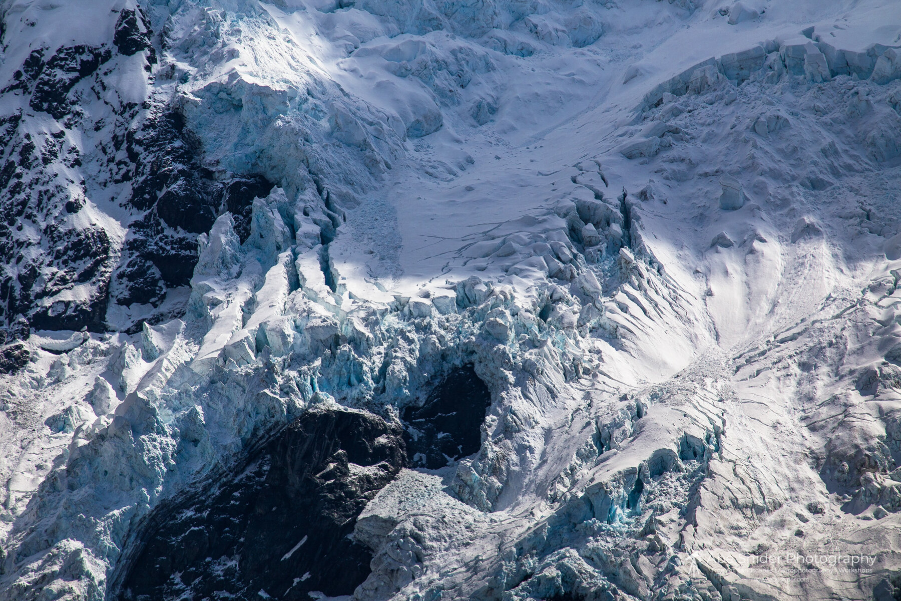 Glacier in New Zealand