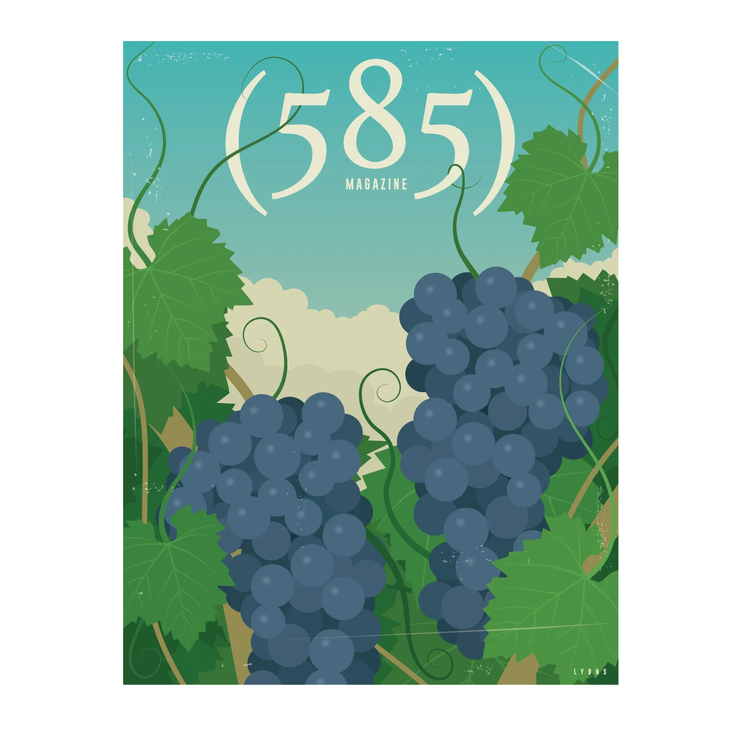 585 Magazine Cover
