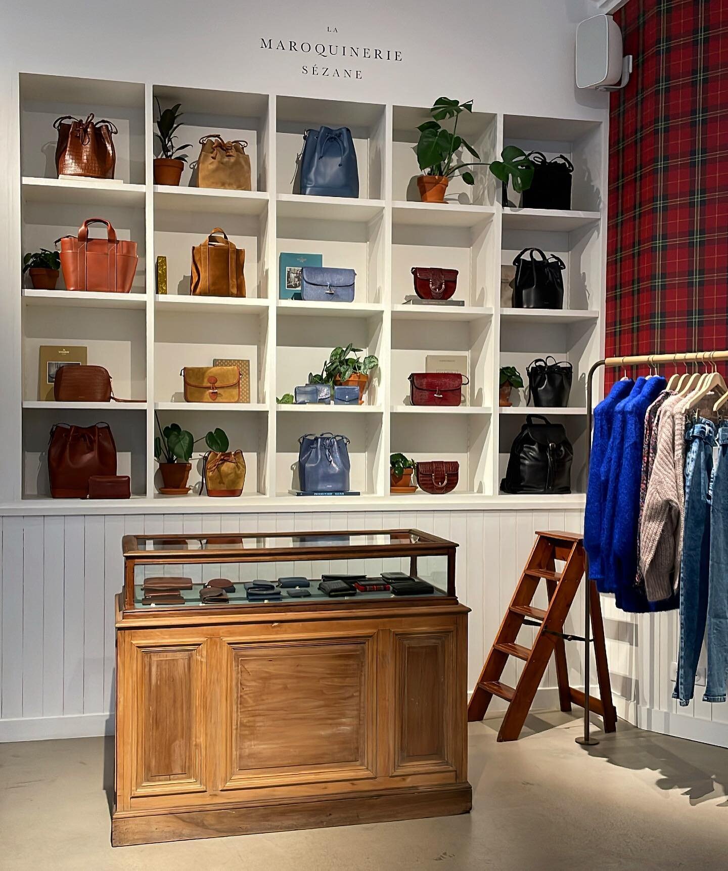 earlier this week I visited one of @sezane&rsquo;s newer stores &lsquo;Le Grand Appartement&rsquo; in the Batignolles neighbourhood of Paris, and in addition to shopping their beautiful clothes &amp; accessories ~ I always love perusing their thought