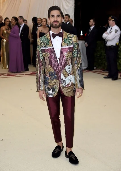 Darren Criss in Dolce & Gabanna