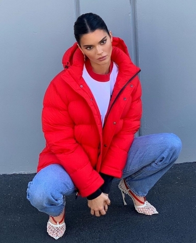 Kendall Jenner in Aritzia