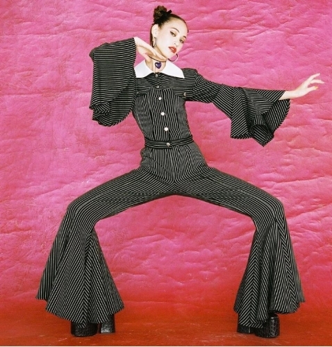 Kiko Mizuhara Serving Beetlejuice Vibes
