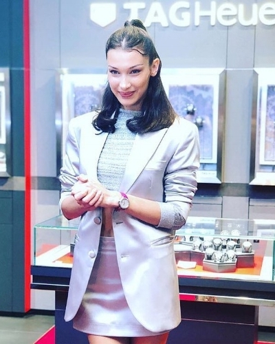 Bella Hadid for Tagheuer
