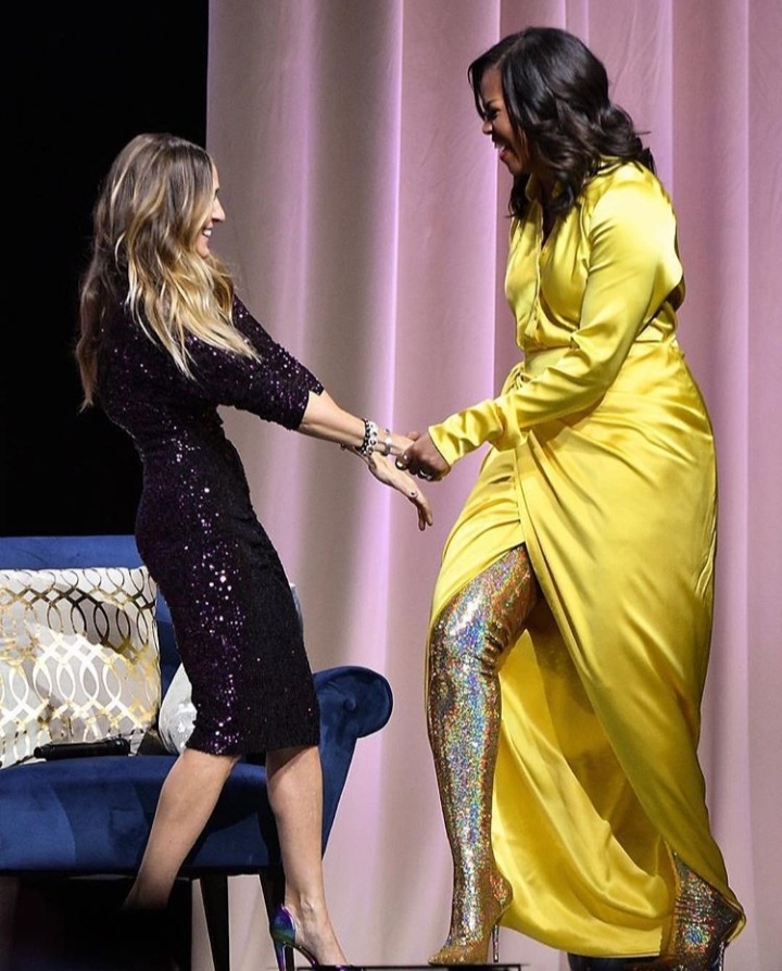 Michelle Obama in Balenciaga