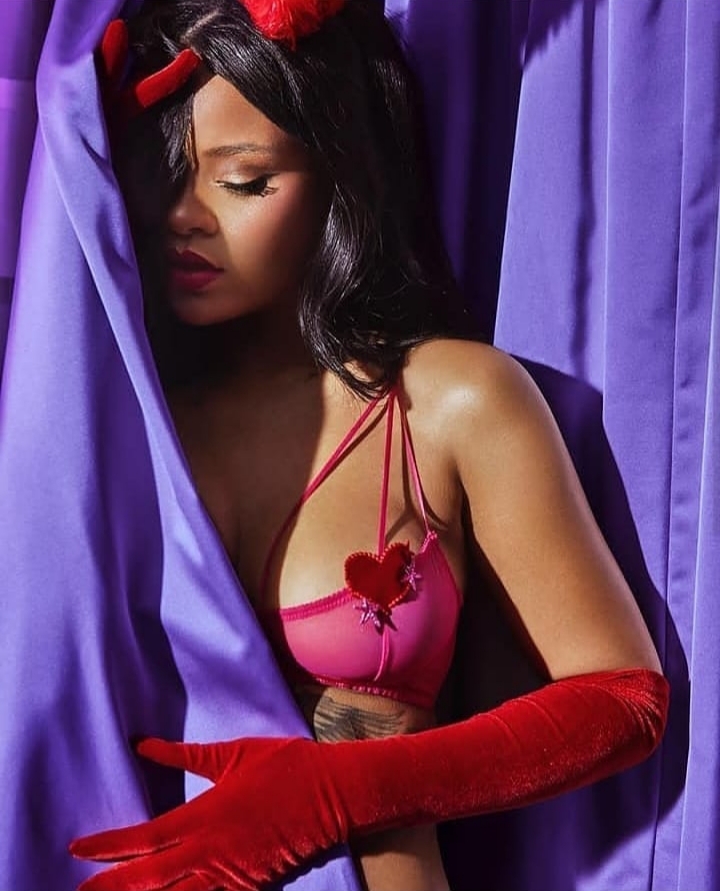 Rihanna in Savage x Fenty