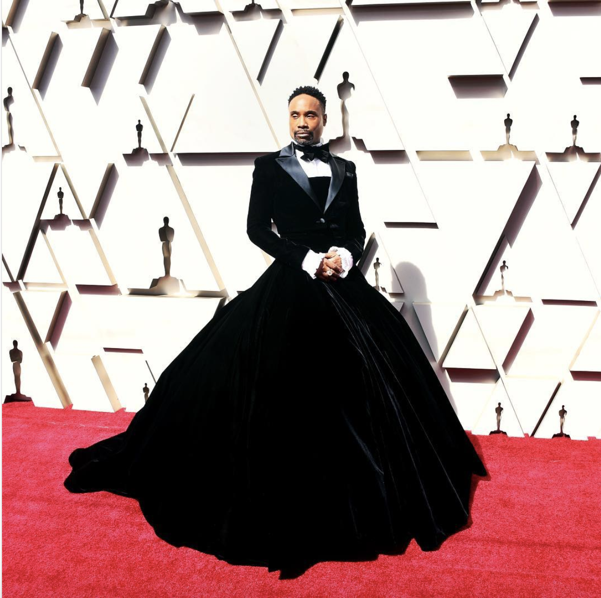 Billy Porter in Christian Siriano