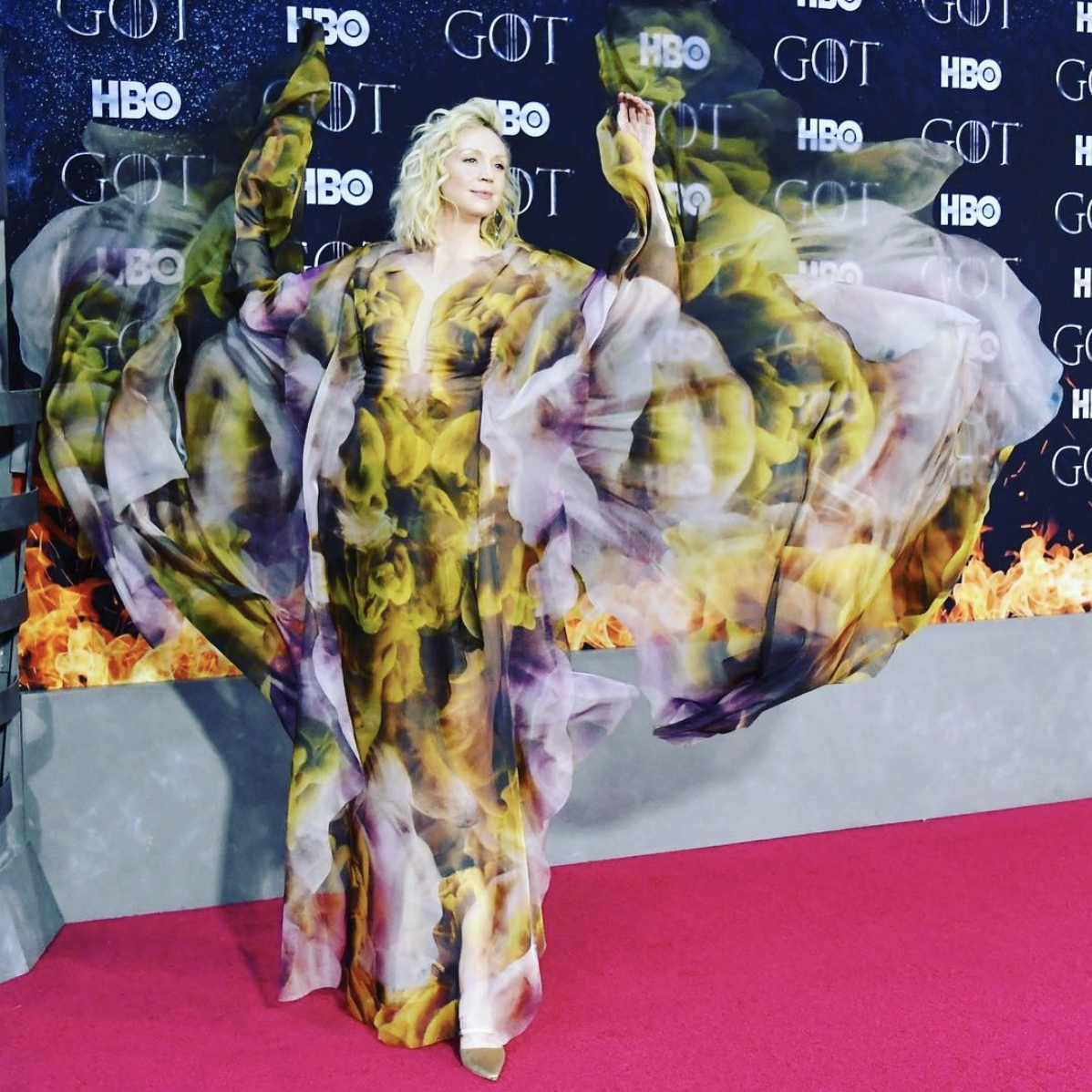 Gwendoline Christie in Iris van Herpen