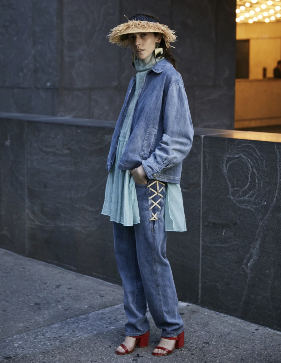 canadian tuxedo outfit