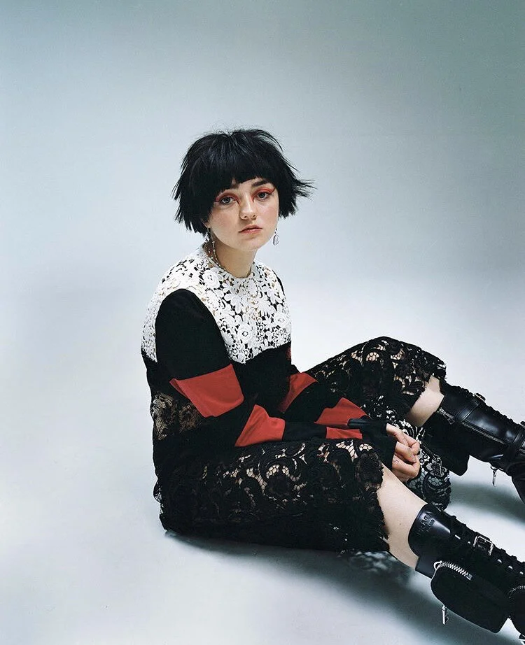Maisie Williams for Metal Magazine