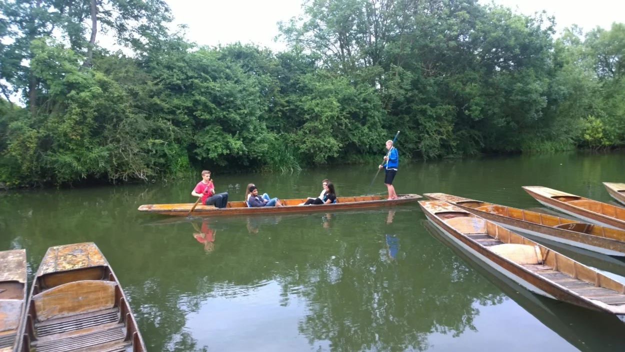 Punting in Oxford