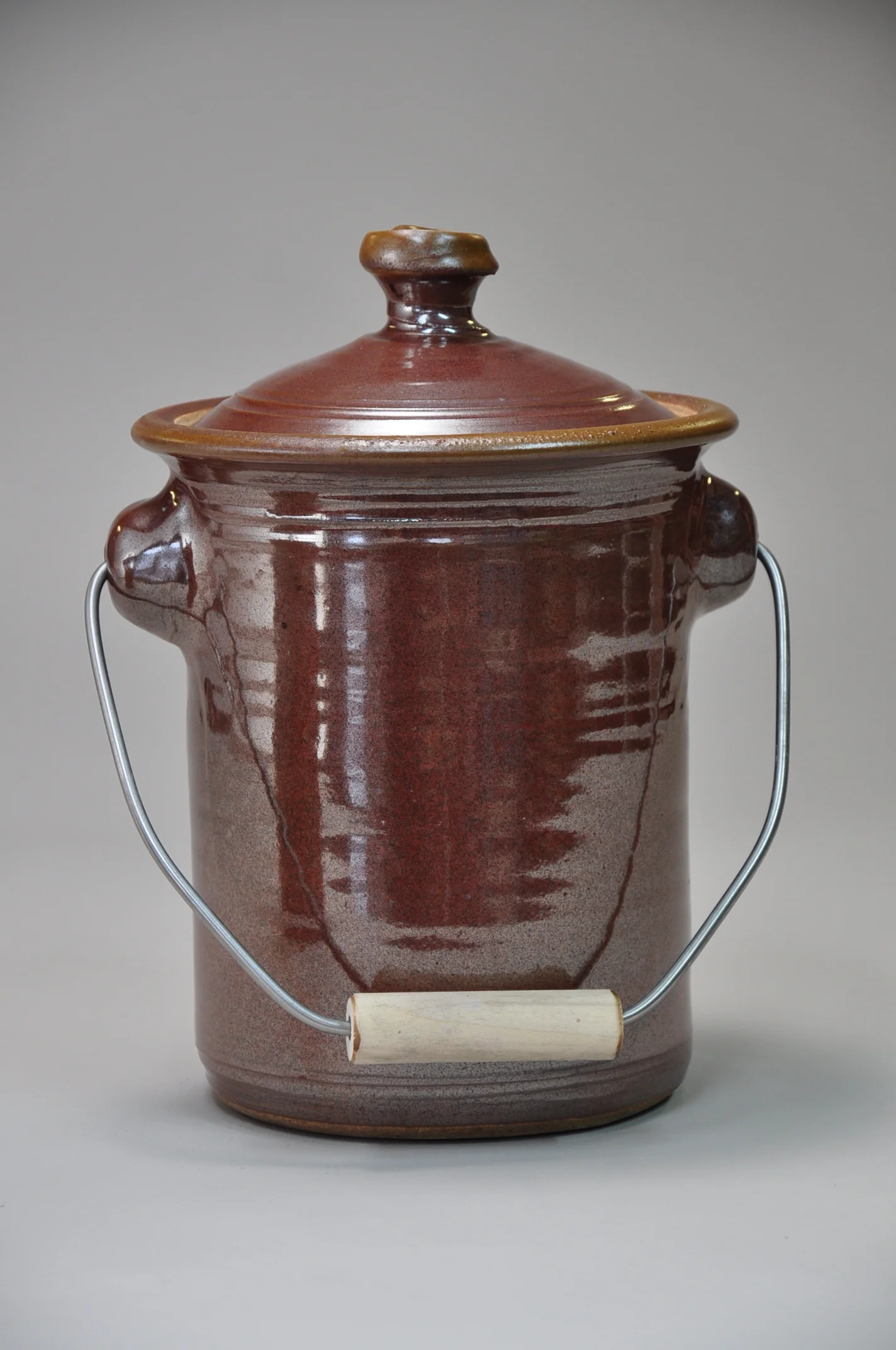 Brick Red Compost Pail