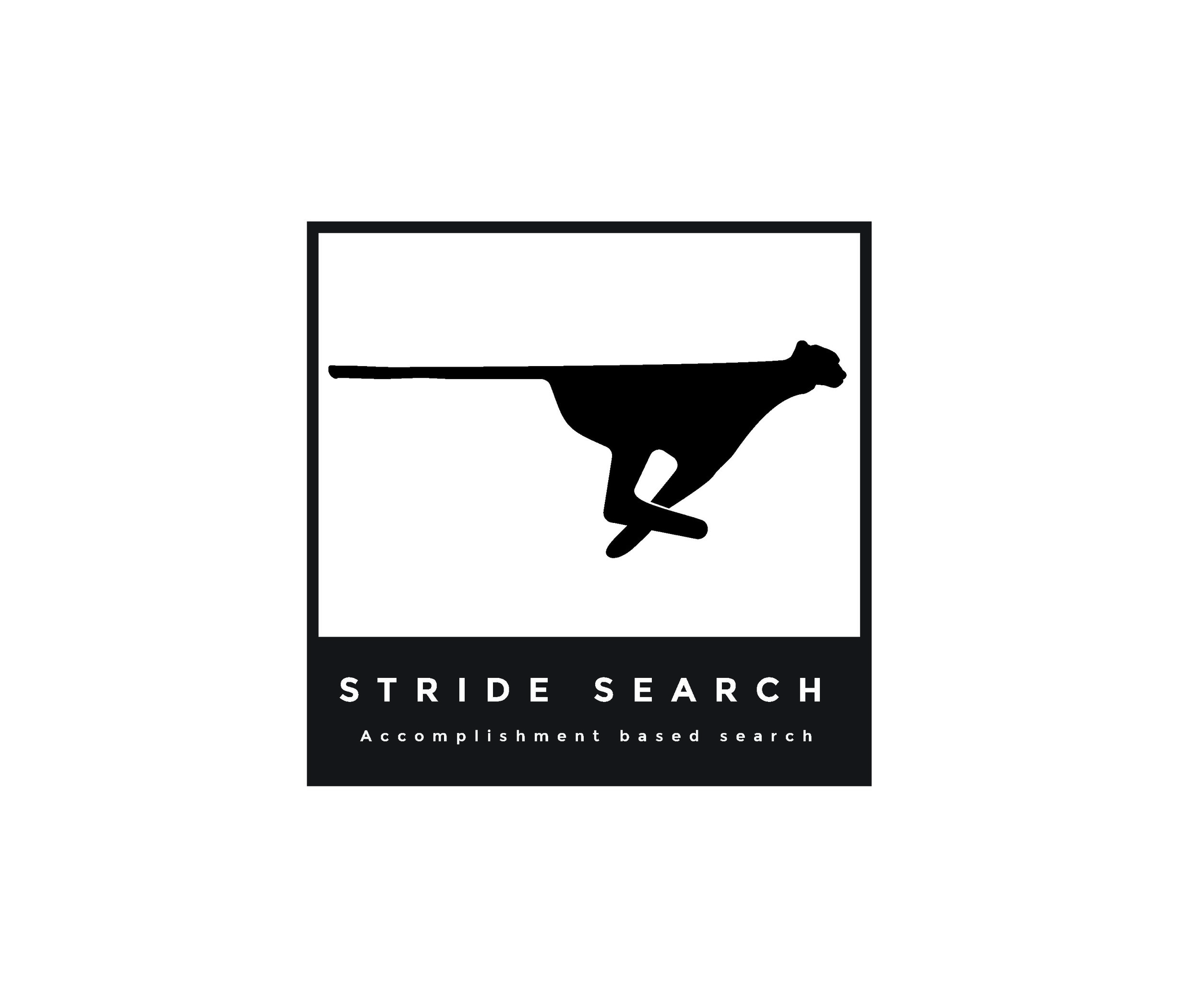 Stride Search identity logo concepts 2 cheetah modern