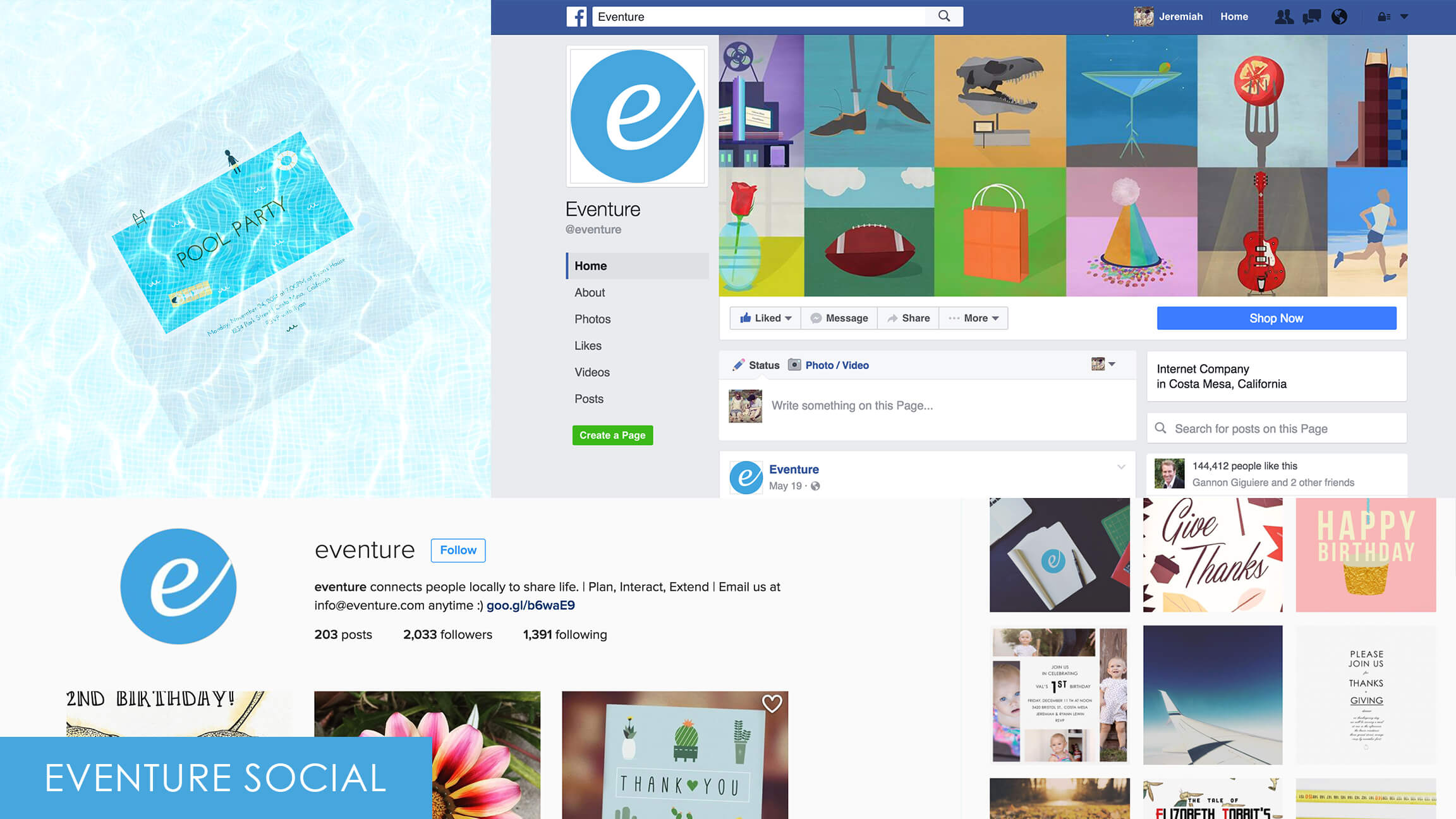 Eventure Social Media