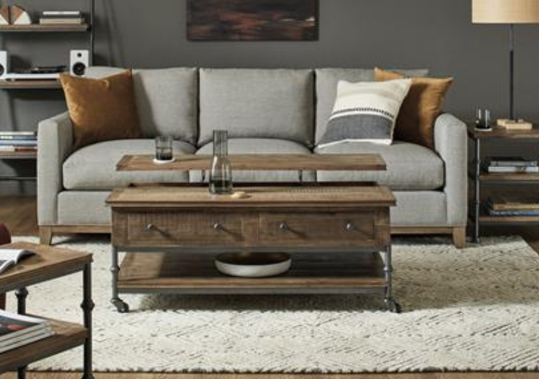 RIVERSIDE REVIVAL LIFT-TOP COFFEE TABLE