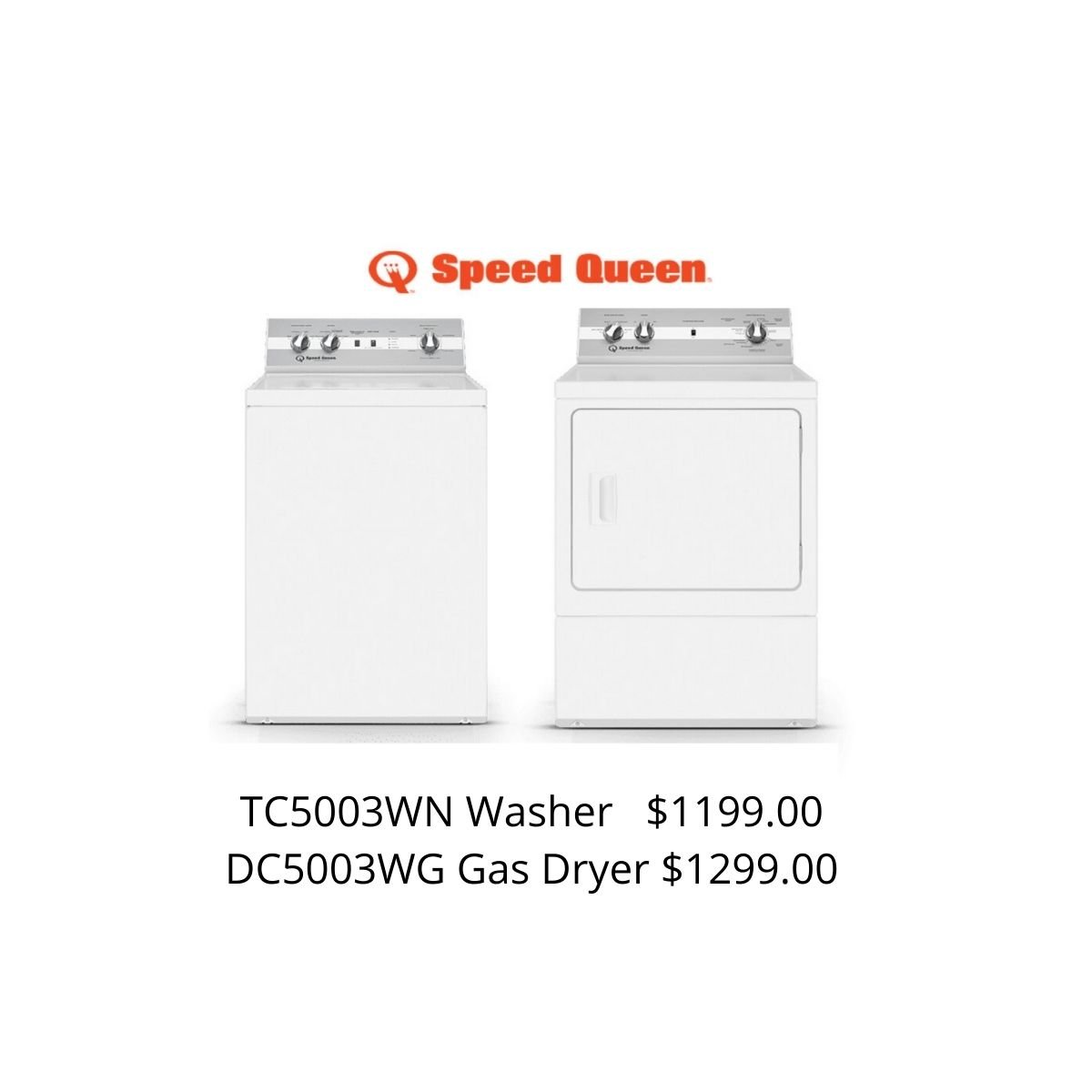 Speed Queen TR7 FREE local delivery — Cole's Appliance and Furniture Co.