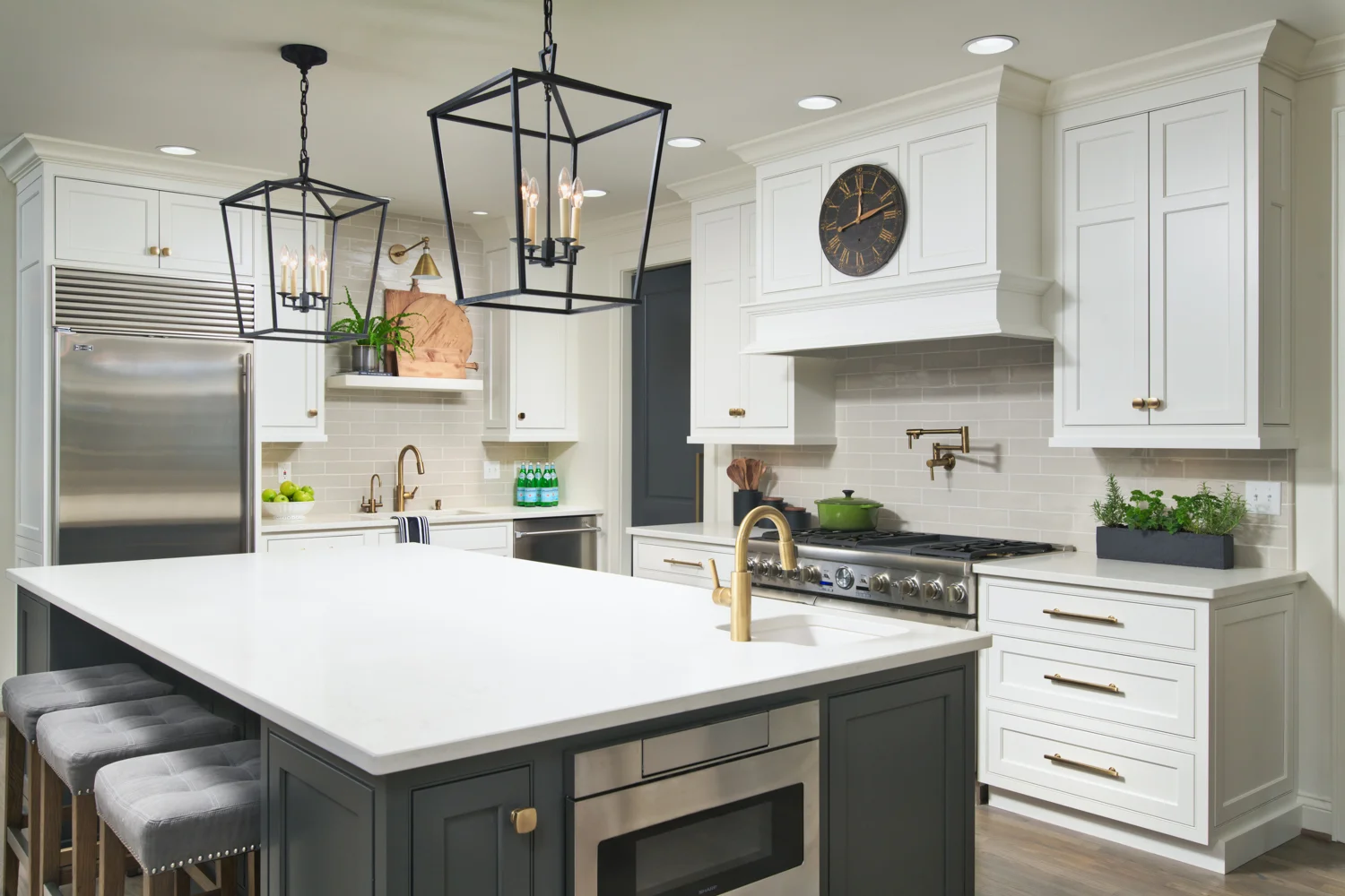 Sleek Kitchen Remodel Mary Norris Interiors
