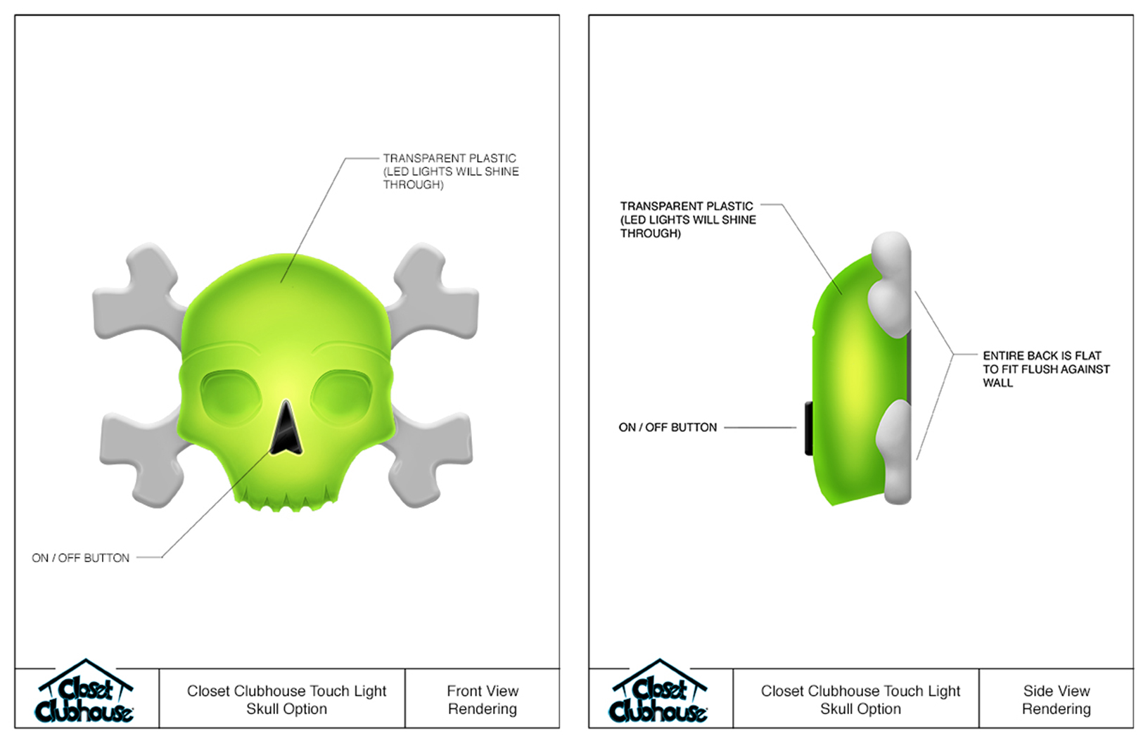 Skull Light Schematic