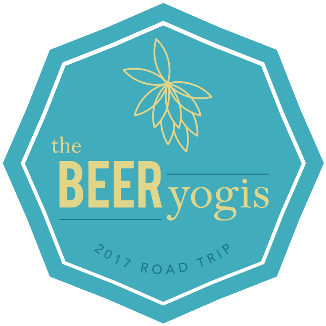 The Beer Yogis. United by Yoga and Beer. Beer Yoga gatherings, hosted by Mikki Trowbridge and Melissa Klimo-Major, across the United States. 