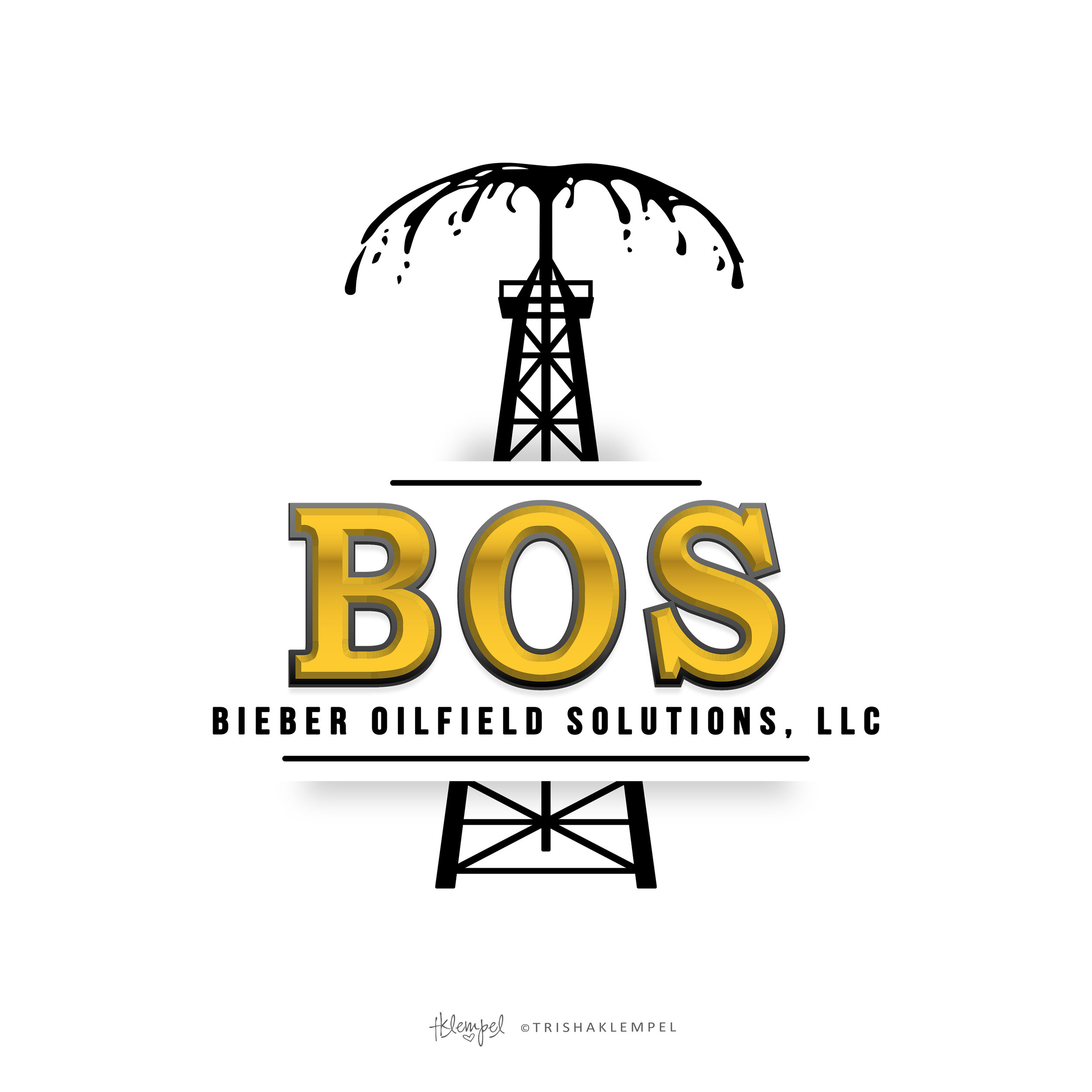 Logo by Trisha Klempel - Bieber Oilfield Solutions