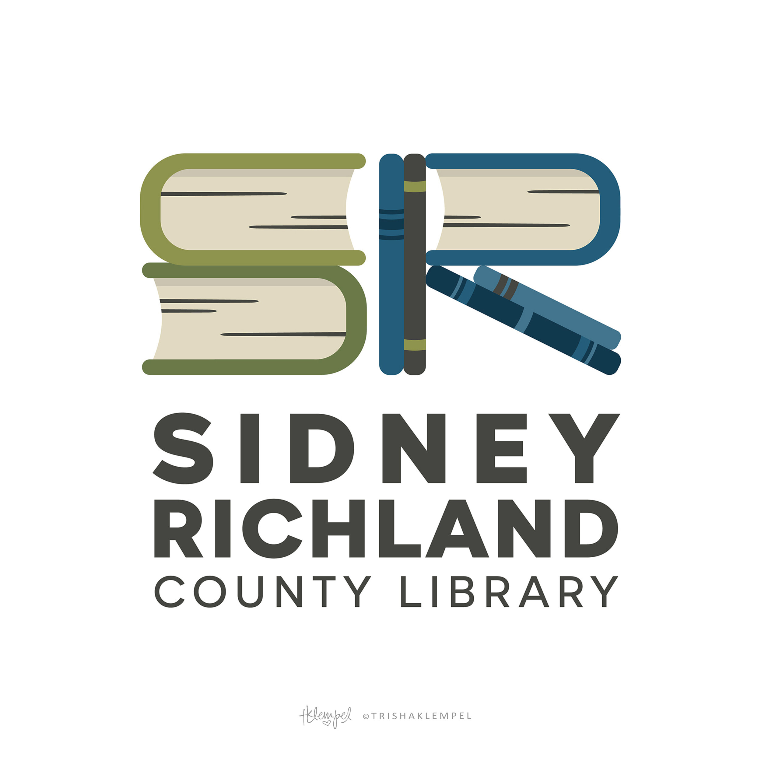 Logo Design by Trisha Klempel - Sidney Richland County Library