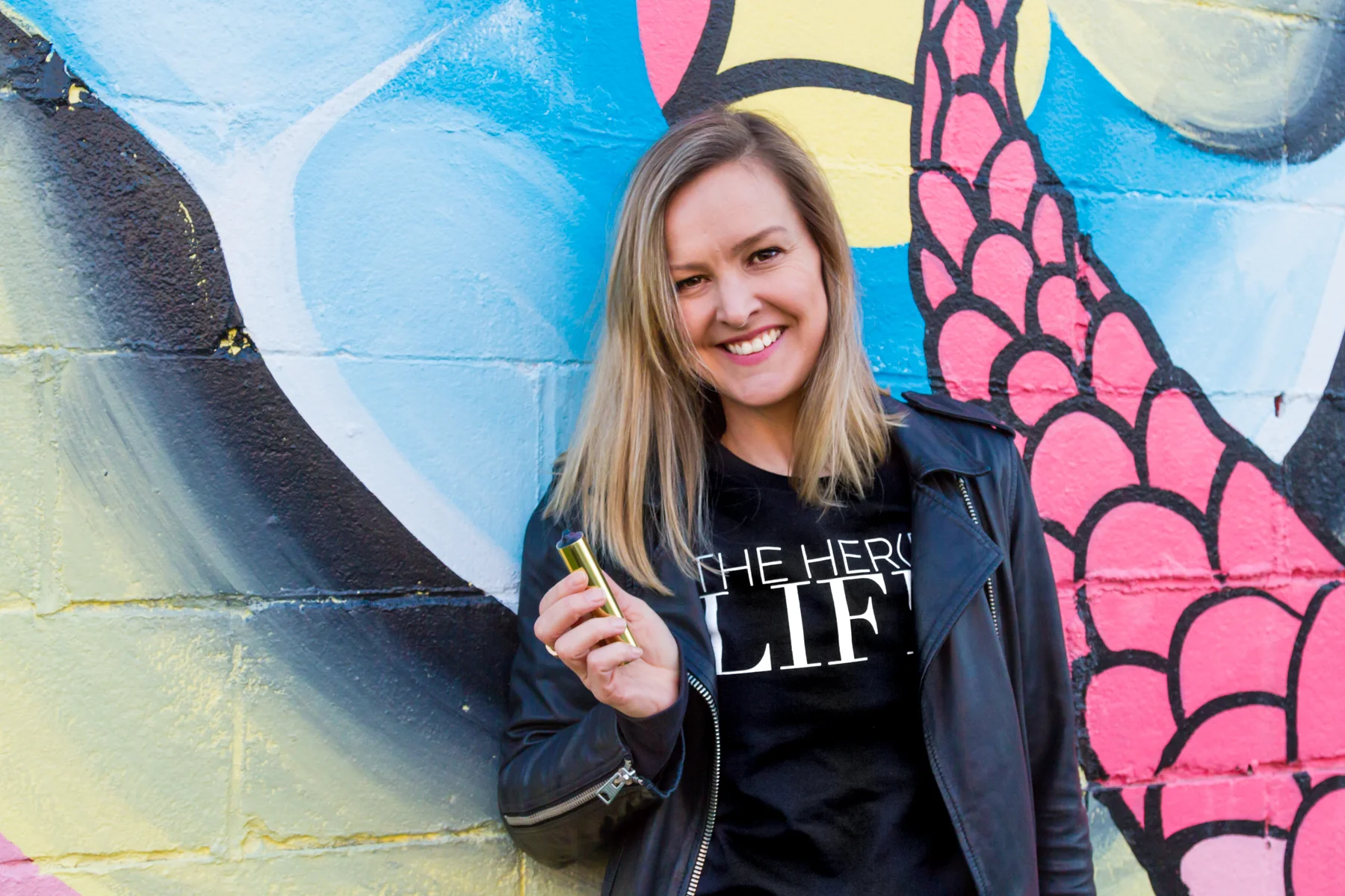 Showing us some love with a Her(B) Life Tee!
