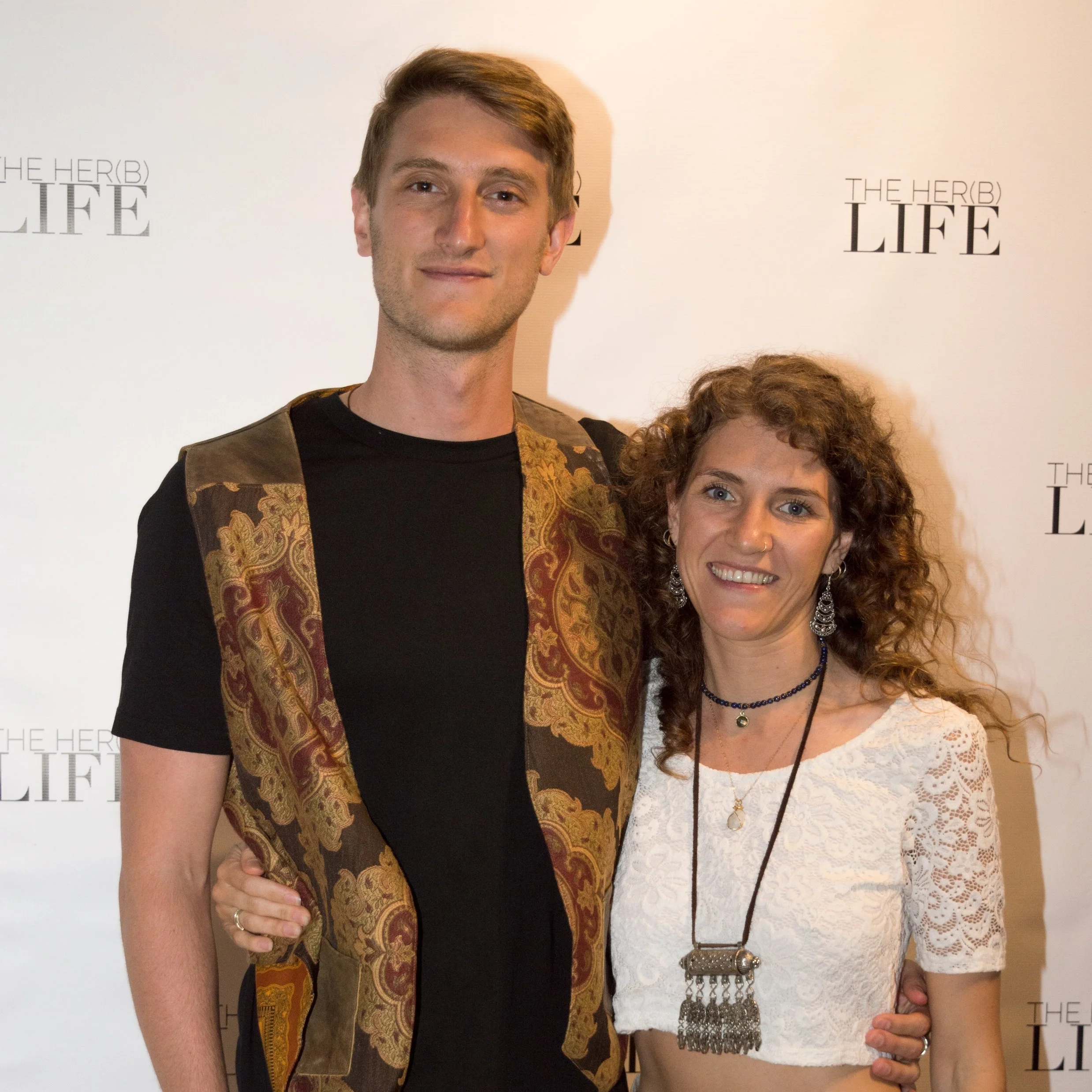 David Karnezos and Natalie Hellyar
