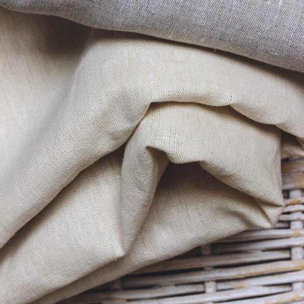 A close up look at the hemp textiles used to make the TWA TRENCH and KOA KIMONO via Instagram