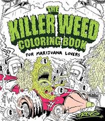 Killer Weed Colouring Book by TROG