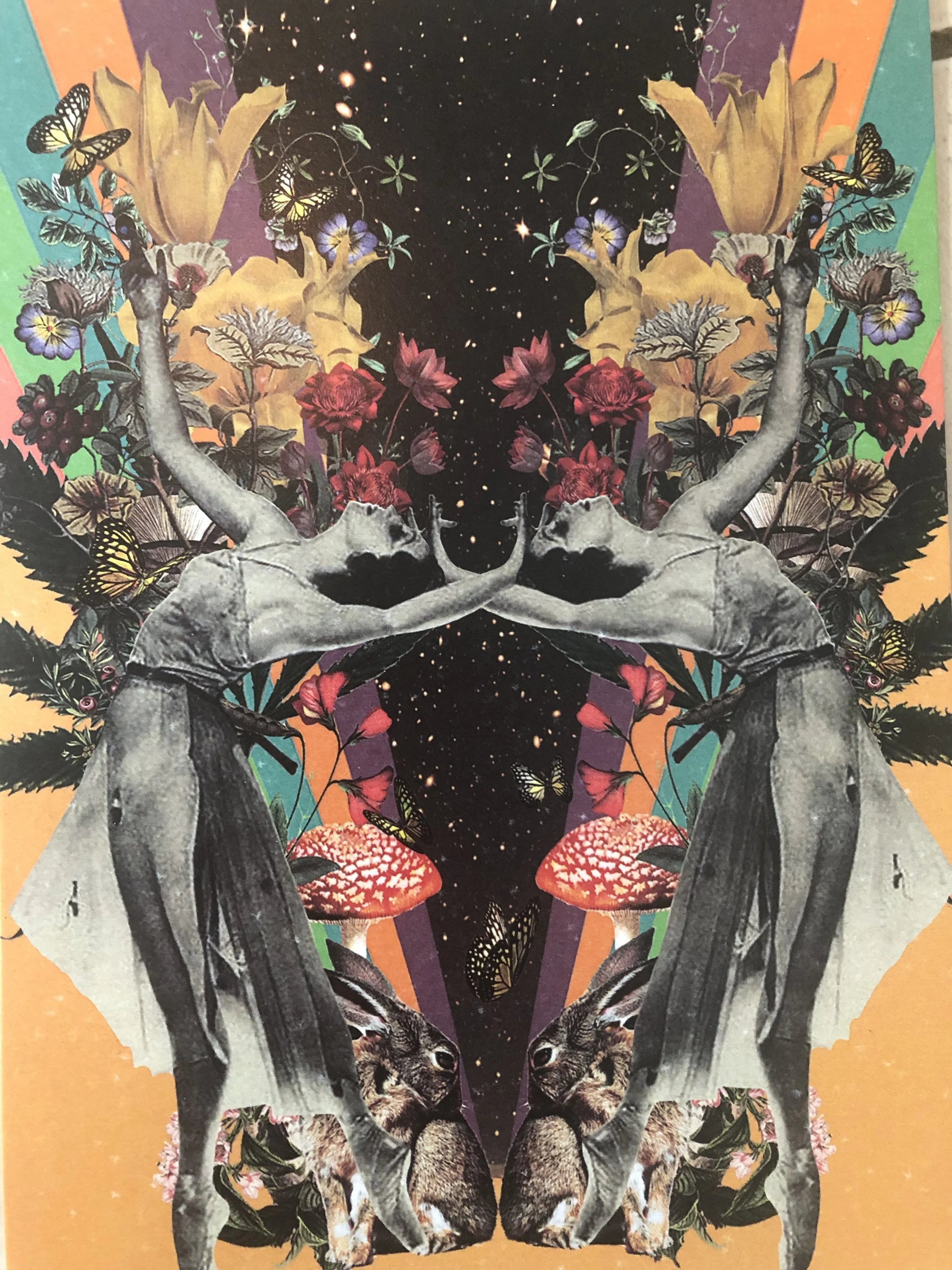 Custom Ostara Collage artwork by @astralmoonbeam