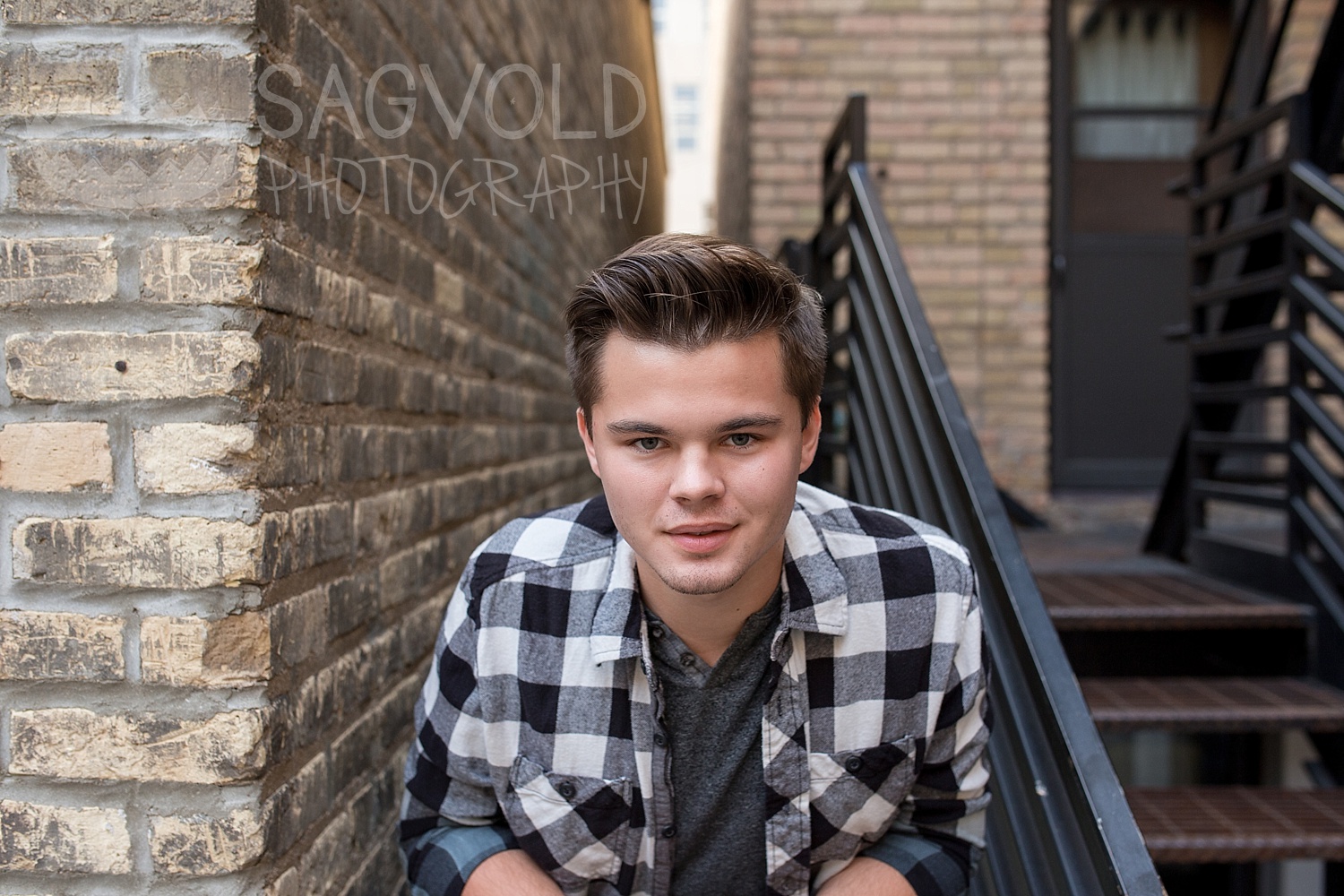 Senior boy Fargo ND senior photographer Janna Sagvold Photography
