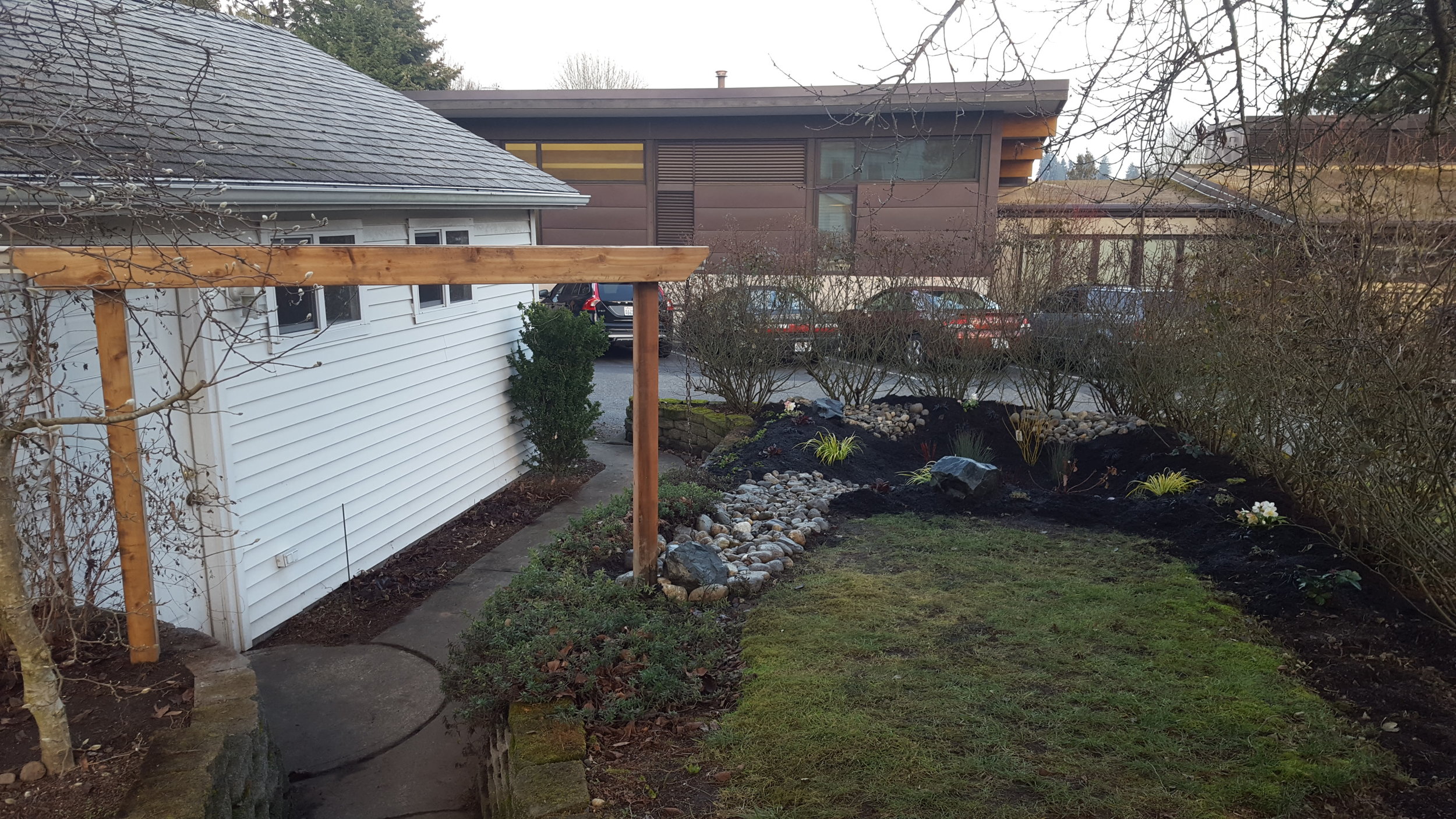 Seattle Rainwise Rebate rain garden