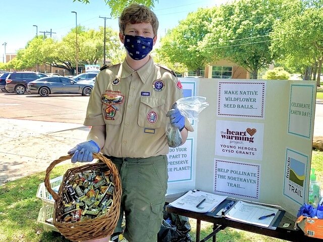 Hersey Sponsored Boy Scout Seed Bomb Making