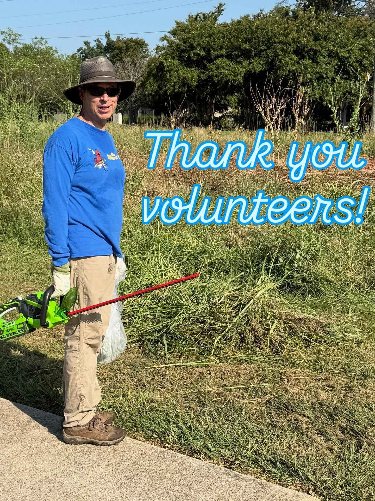 We appreciate our volunteers! Whether they’re out on the trail helping with the gardens, or working behind the scenes to get more amenities for the trail.
Want to help? We need volunteers for events, marketing, trail maintenance, and more. DM