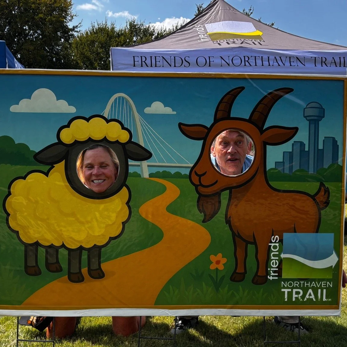 Party Time! Rain or Shine
Join us Saturday, 10/18 from 1:00-4:00pm for a celebration of the herd. We'll have fun photo ops and activities including making seed balls for the trail! Where the party will be is dependent on where the herd is so check o