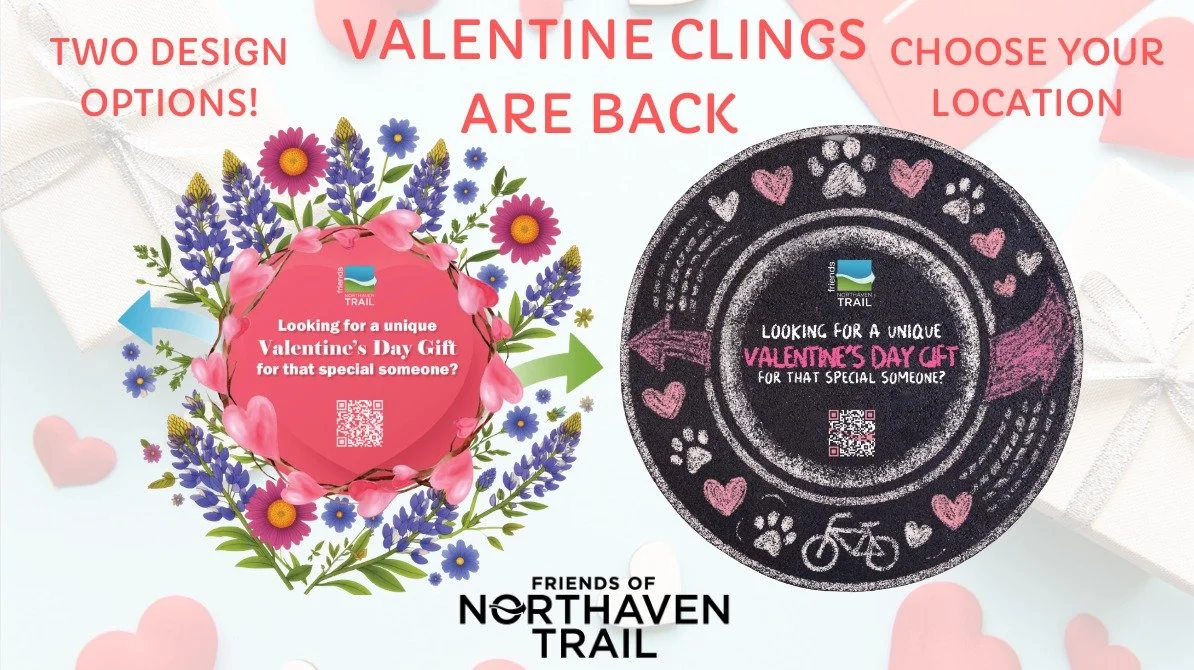 Looking for a Valentine&rsquo;s gift that&rsquo;s thoughtful and unexpected? Surprise that special someone with a customized Valentine Cling, waiting for them to discover on the trail. Personalize it with your own message and images for a meaningful 