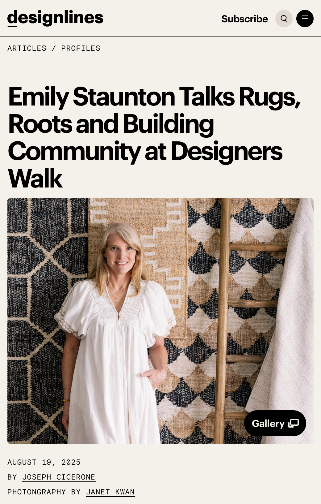 Featured: Designlines x HD+CO