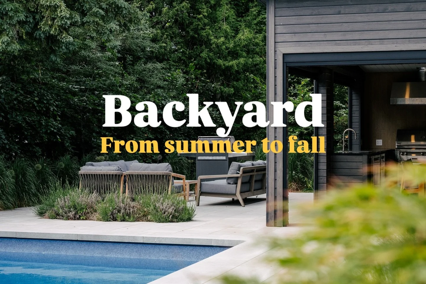 Just because it&rsquo;s officially fall, it doesn&rsquo;t mean the backyard is closed for the season. This backyard transitions can go from outdoor dining ➡️ heated outdoor dining ➡️ indoor dining, extending your time outside as the cool, crisp air a