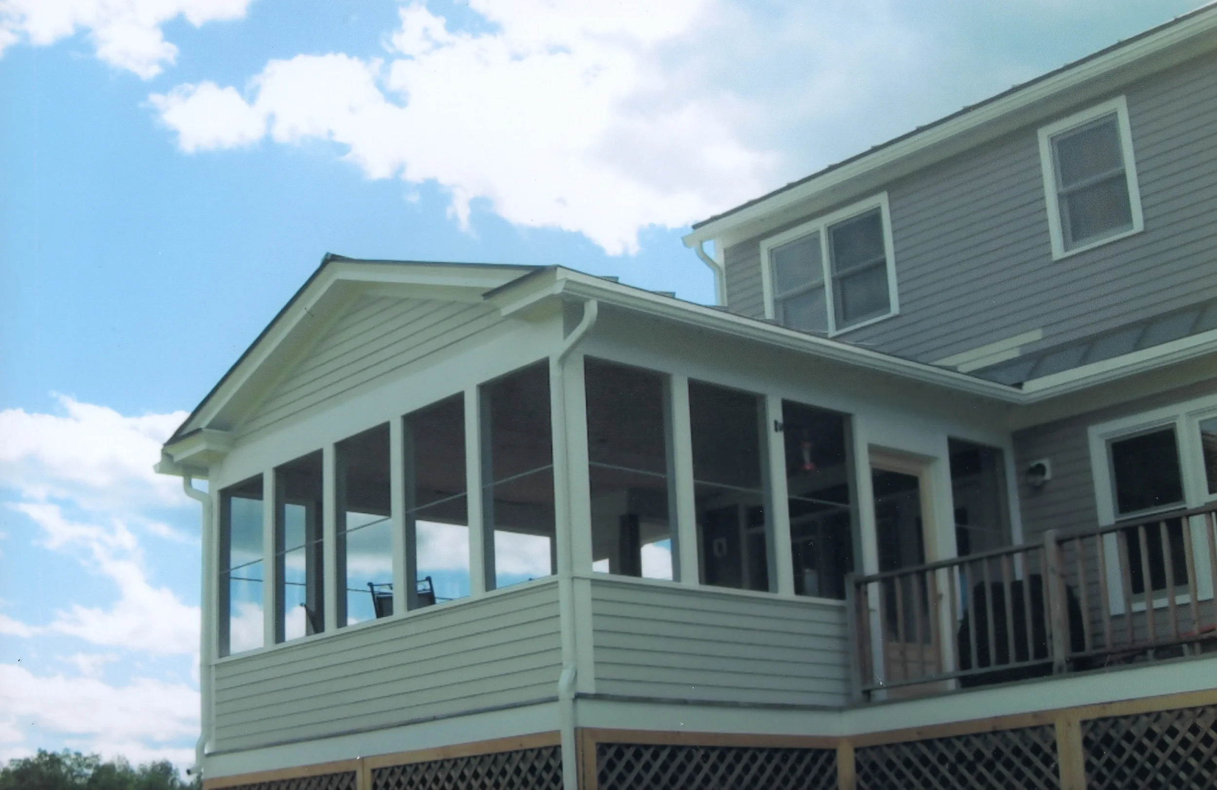 Screened Porch Complete